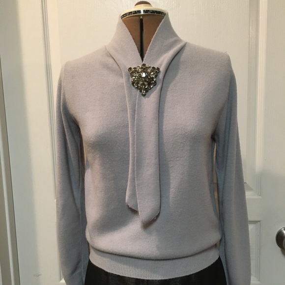 Grey Long Sleeved Sweater - Picture 1 of 4